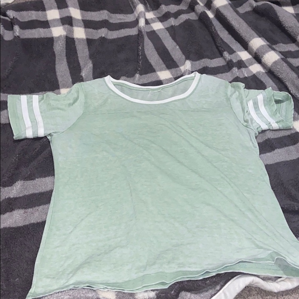 Vintage Green Sporty Shirt